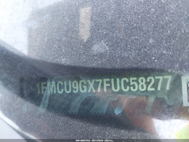 Продажа на аукционе авто 2015 Ford Escape Se, vin: 1FMCU9GX7FUC58277, номер лота: 45057632