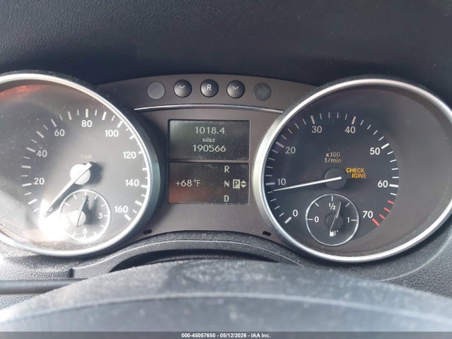 45057650 :رقم المزاد ، 4JGBB86E36A016180 vin ، 2006 Mercedes-benz Ml 350 4matic مزاد بيع
