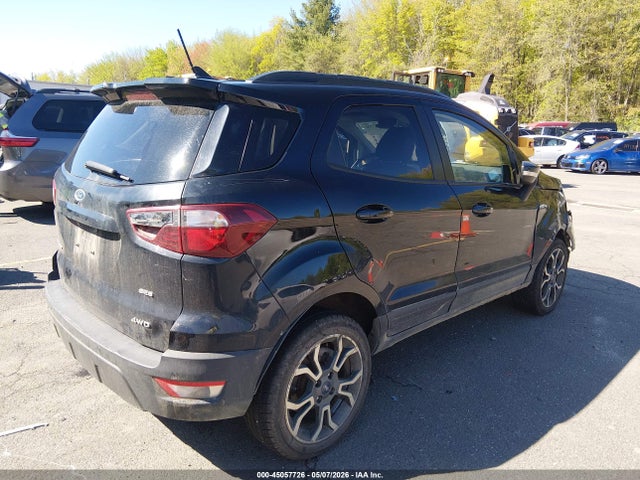 2019 Ford Ecosport Ses მანქანა იყიდება აუქციონზე, vin: MAJ6S3JL6KC261185, აუქციონის ნომერი: 45057726