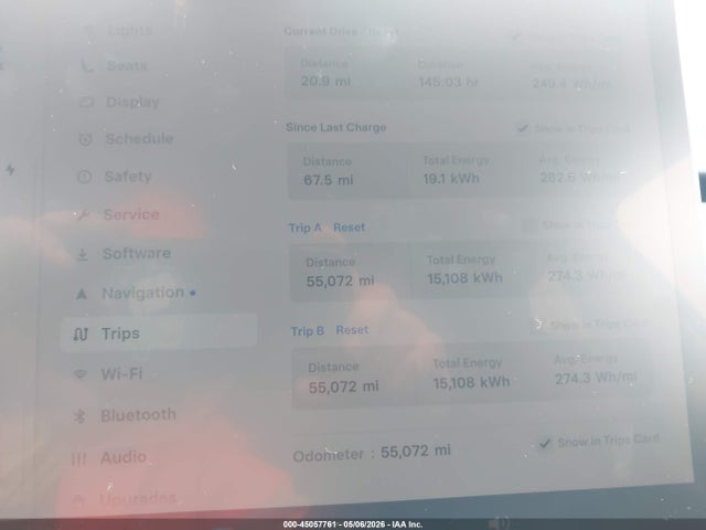 45057761 :رقم المزاد ، 7SAYGDEE2PF796744 vin ، 2023 Tesla Model Y Awd/long Range Dual Motor All-wheel Drive مزاد بيع