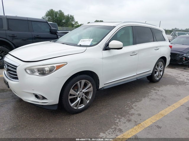 45057775 :رقم المزاد ، 5N1AL0MM0DC346137 vin ، 2013 Infiniti Jx35 مزاد بيع