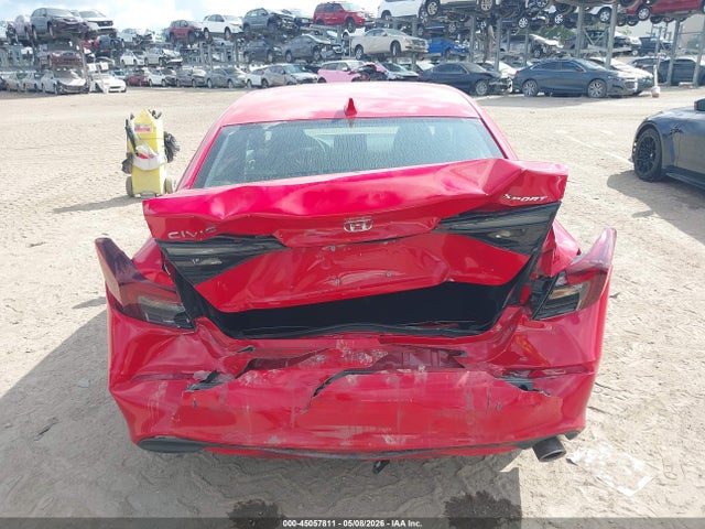 2025 Honda Civic Sport მანქანა იყიდება აუქციონზე, vin: 2HGFE2F5XSH521298, აუქციონის ნომერი: 45057811