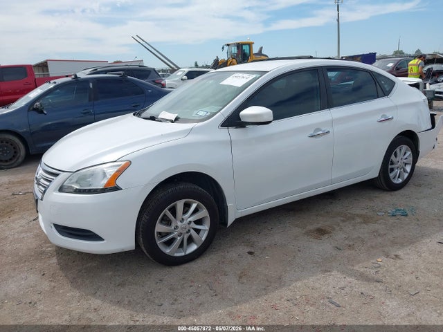 45057872 :رقم المزاد ، 3N1AB7AP6FY319987 vin ، 2015 Nissan Sentra Sv مزاد بيع