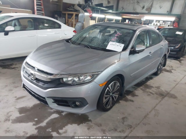 45057874 :رقم المزاد ، 19XFC1F71HE028498 vin ، 2017 Honda Civic Ex-l مزاد بيع