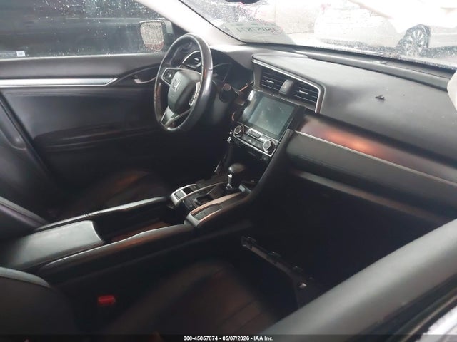 45057874 :رقم المزاد ، 19XFC1F71HE028498 vin ، 2017 Honda Civic Ex-l مزاد بيع