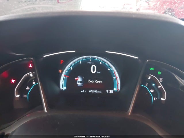 45057874 :رقم المزاد ، 19XFC1F71HE028498 vin ، 2017 Honda Civic Ex-l مزاد بيع