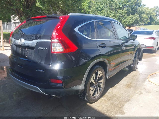 45057926 :رقم المزاد ، 5J6RM4H99FL127241 vin ، 2015 Honda Cr-v Touring مزاد بيع
