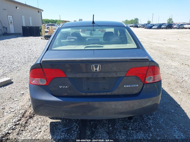 2006 Honda Civic Hybrid მანქანა იყიდება აუქციონზე, vin: JHMFA36216S019346, აუქციონის ნომერი: 45057939
