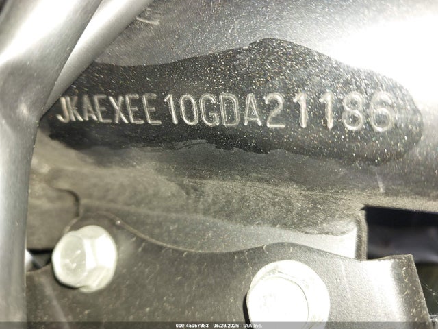 Aukcja sprzedaży 2016 Kawasaki Ex650 E, vin: JKAEXEE10GDA21186, numer aukcji: 45057983