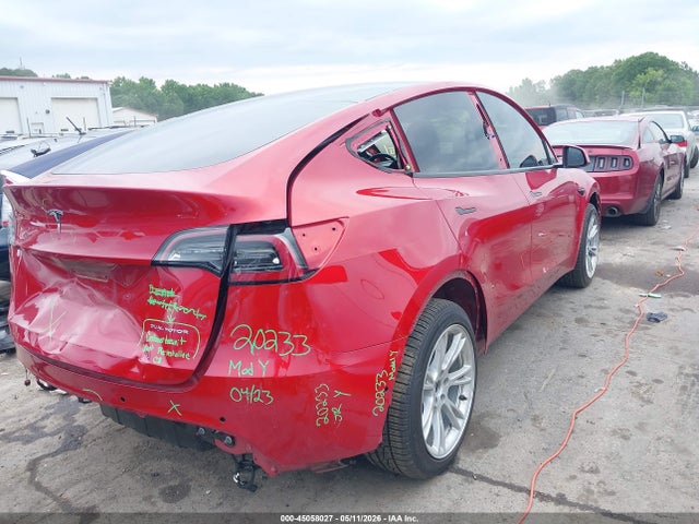 Продажа на аукционе авто 2020 Tesla Model Y Long Range Dual Motor All-wheel Drive, vin: 5YJYGDEE8LF010016, номер лота: 45058027