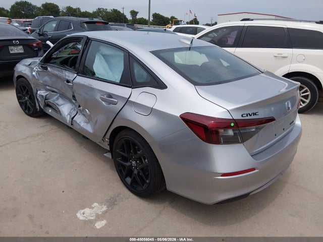 45058045 :رقم المزاد ، 2HGFE4F88TH341146 vin ، 2026 Honda Civic Hybrid مزاد بيع
