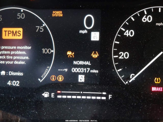 45058045 :رقم المزاد ، 2HGFE4F88TH341146 vin ، 2026 Honda Civic Hybrid مزاد بيع