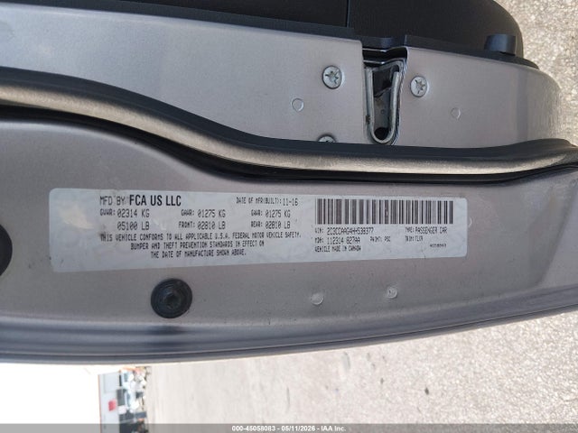 Aukcja sprzedaży 2017 Chrysler 300 Limited, vin: 2C3CCAAG4HH538377, numer aukcji: 45058083