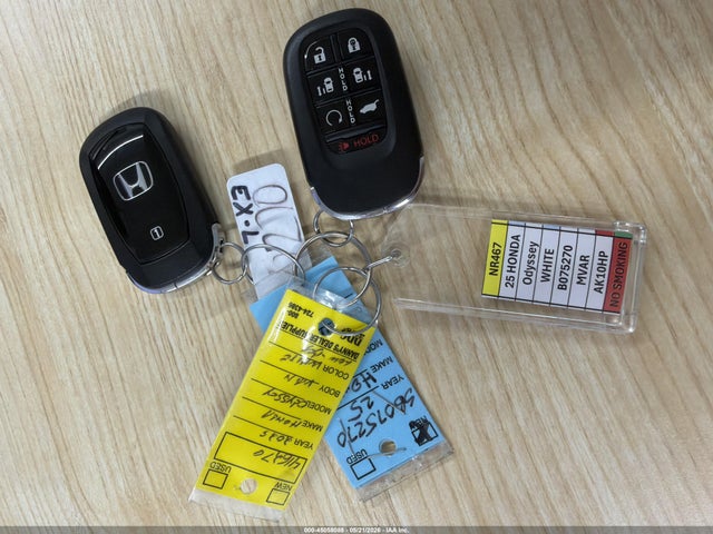 Продаж на аукціоні авто 2025 Honda Odyssey Ex-l, vin: 5FNRL6H68SB075270, номер лоту: 45058088