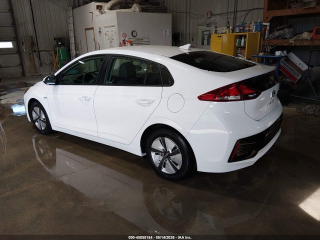 2018 Hyundai Ioniq Hybrid Blue მანქანა იყიდება აუქციონზე, vin: KMHC65LC0JU076290, აუქციონის ნომერი: 45058154