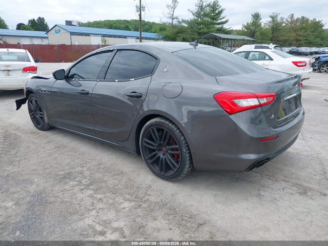 2019 Maserati Ghibli S მანქანა იყიდება აუქციონზე, vin: ZAM57YSA9K1314745, აუქციონის ნომერი: 45058158