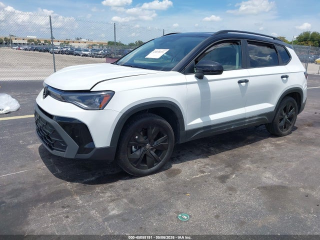 2025 Volkswagen Taos 1.5t Se Black მანქანა იყიდება აუქციონზე, vin: 3VV3C7B27SM087683, აუქციონის ნომერი: 45058191