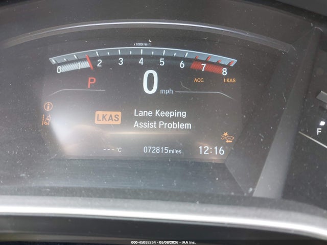 2019 Honda Cr-v Touring მანქანა იყიდება აუქციონზე, vin: 2HKRW2H90KH152838, აუქციონის ნომერი: 45058254