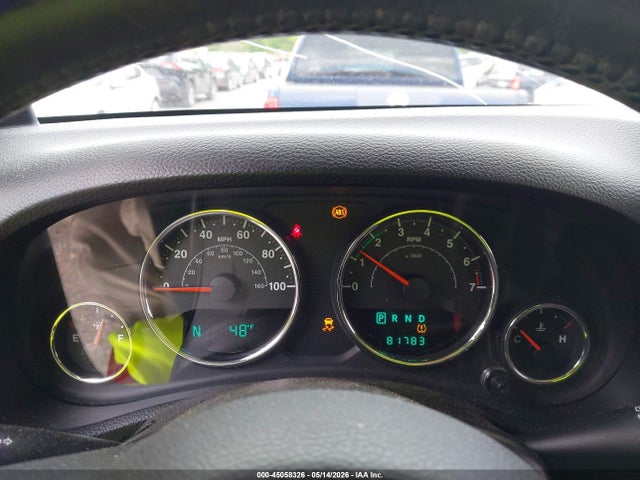 Продажа на аукционе авто 2013 Jeep Wrangler Unlimited Sahara, vin: 1C4BJWEG8DL675114, номер лота: 45058326
