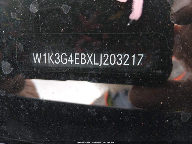 45058372 :رقم المزاد ، W1K3G4EBXLJ203217 vin ، 2020 Mercedes-benz A 220 مزاد بيع
