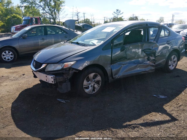 2013 Honda Civic Lx მანქანა იყიდება აუქციონზე, vin: 2HGFB2F57DH581664, აუქციონის ნომერი: 45058458