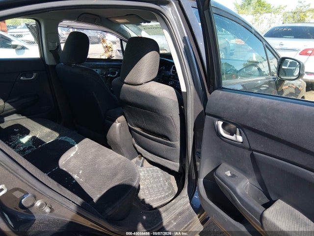 2013 Honda Civic Lx მანქანა იყიდება აუქციონზე, vin: 2HGFB2F57DH581664, აუქციონის ნომერი: 45058458
