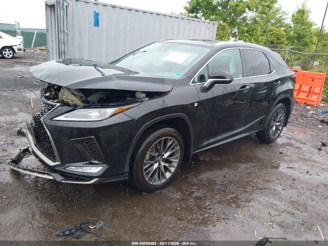 2022 Lexus Rx 350 F Sport Appearance მანქანა იყიდება აუქციონზე, vin: 2T2SZMDA6NC364800, აუქციონის ნომერი: 45058463