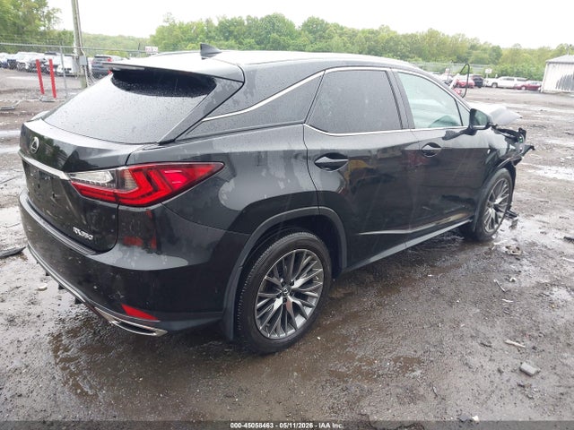 2022 Lexus Rx 350 F Sport Appearance მანქანა იყიდება აუქციონზე, vin: 2T2SZMDA6NC364800, აუქციონის ნომერი: 45058463