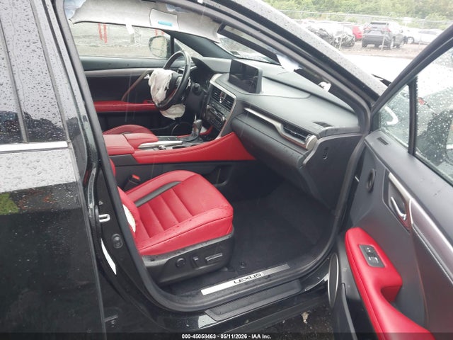 2022 Lexus Rx 350 F Sport Appearance მანქანა იყიდება აუქციონზე, vin: 2T2SZMDA6NC364800, აუქციონის ნომერი: 45058463