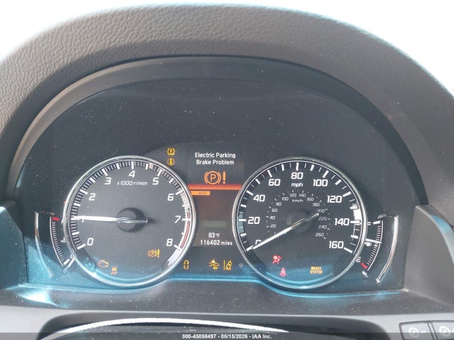45058497 :رقم المزاد ، JH4KC1F57GC000724 vin ، 2016 Acura Rlx Technology Package مزاد بيع