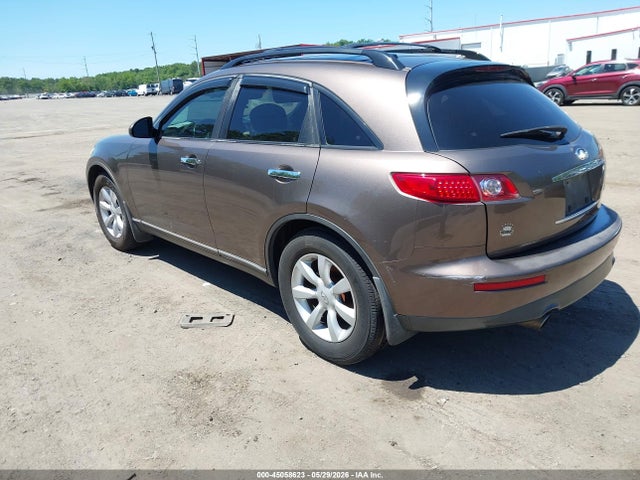 Aukcja sprzedaży 2005 Infiniti Fx35, vin: JNRAS08W55X212527, numer aukcji: 45058623