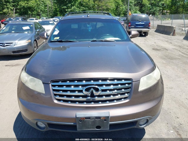 Aukcja sprzedaży 2005 Infiniti Fx35, vin: JNRAS08W55X212527, numer aukcji: 45058623