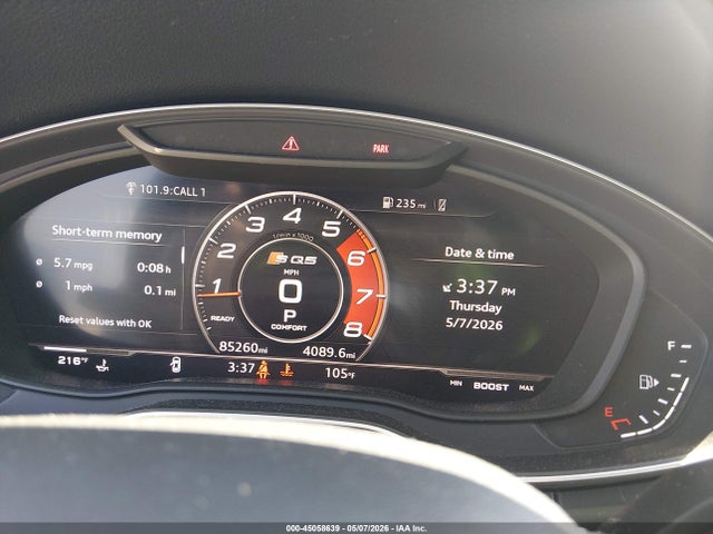 Aukcja sprzedaży 2020 Audi Sq5 Premium Plus Tfsi Quattro Tiptronic, vin: WA1B4AFY6L2022412, numer aukcji: 45058639