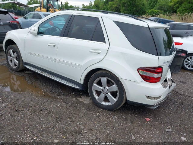 45058673 :رقم المزاد ، 4JGBB8GB6AA538881 vin ، 2010 Mercedes-benz Ml 350 4matic مزاد بيع