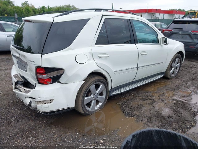 45058673 :رقم المزاد ، 4JGBB8GB6AA538881 vin ، 2010 Mercedes-benz Ml 350 4matic مزاد بيع