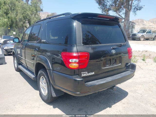 Aukcja sprzedaży 2002 Toyota Sequoia Limited V8, vin: 5TDZT38A02S101603, numer aukcji: 45058734