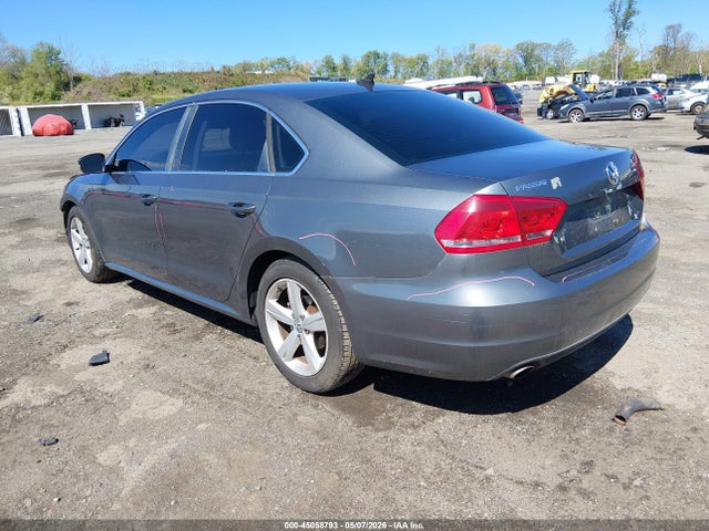 45058793 :رقم المزاد ، 1VWBP7A34DC140639 vin ، 2013 Volkswagen Passat 2.5l Se مزاد بيع