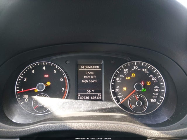 45058793 :رقم المزاد ، 1VWBP7A34DC140639 vin ، 2013 Volkswagen Passat 2.5l Se مزاد بيع