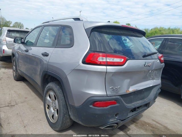 Продажа на аукционе авто 2017 Jeep Cherokee Sport, vin: 1C4PJMAS0HD229298, номер лота: 45058888