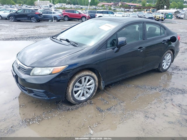 45058961 :رقم المزاد ، 2HGFB2F96CH577221 vin ، 2012 Honda Civic Ex-l مزاد بيع