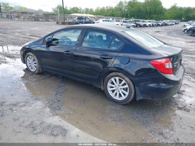 45058961 :رقم المزاد ، 2HGFB2F96CH577221 vin ، 2012 Honda Civic Ex-l مزاد بيع