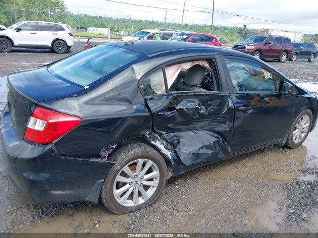 45058961 :رقم المزاد ، 2HGFB2F96CH577221 vin ، 2012 Honda Civic Ex-l مزاد بيع