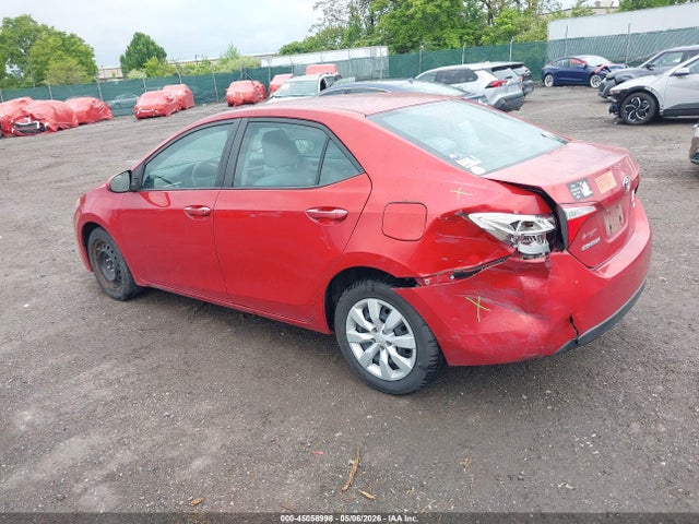 Продажа на аукционе авто 2016 Toyota Corolla Le, vin: 2T1BURHE3GC548785, номер лота: 45058998
