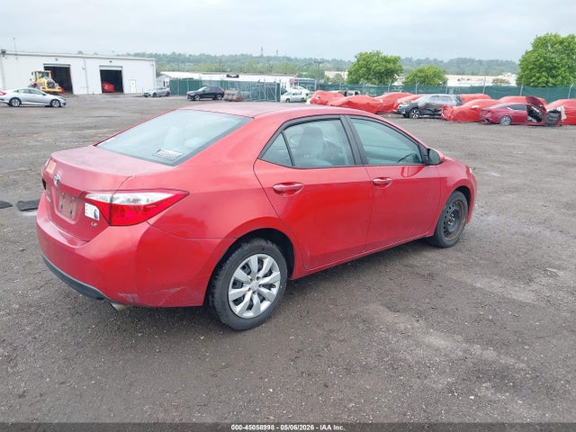Продажа на аукционе авто 2016 Toyota Corolla Le, vin: 2T1BURHE3GC548785, номер лота: 45058998