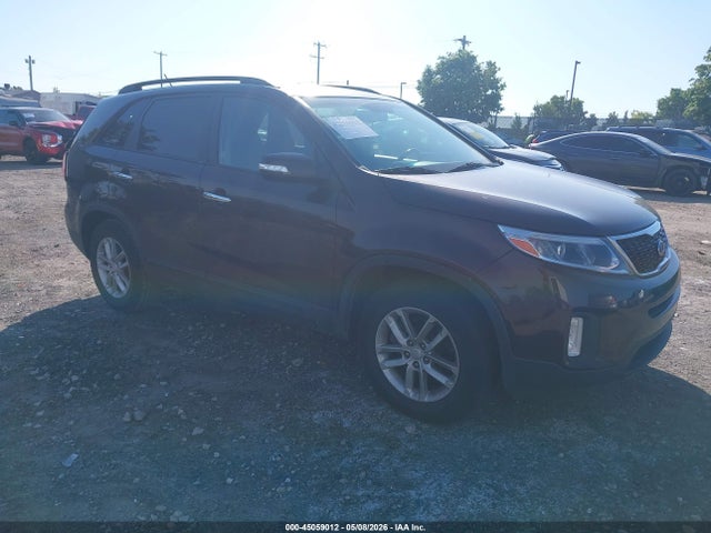KIA SORENTO LX 2014 5XYKT3A61EG455655 Image 1