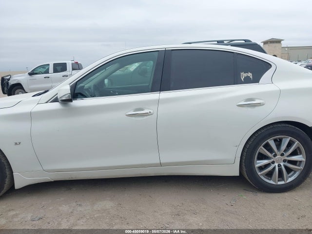 45059019 :رقم المزاد ، JN1BV7AR0FM398928 vin ، 2015 Infiniti Q50 مزاد بيع