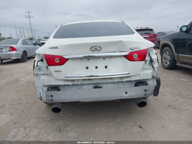 45059019 :رقم المزاد ، JN1BV7AR0FM398928 vin ، 2015 Infiniti Q50 مزاد بيع