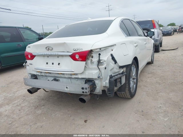 45059019 :رقم المزاد ، JN1BV7AR0FM398928 vin ، 2015 Infiniti Q50 مزاد بيع
