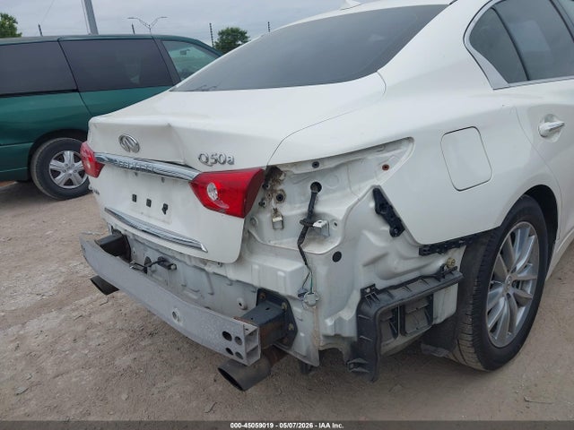45059019 :رقم المزاد ، JN1BV7AR0FM398928 vin ، 2015 Infiniti Q50 مزاد بيع