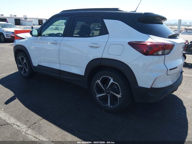 Продажа на аукционе авто 2021 Chevrolet Trailblazer Fwd Rs, vin: KL79MTSL7MB161571, номер лота: 45059094